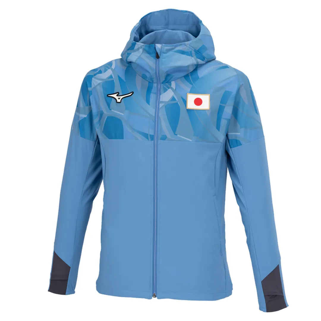 Mizuno AUTHENTIC STRETCH CROSS HOODIE UNISEX*Women Tops|Tops