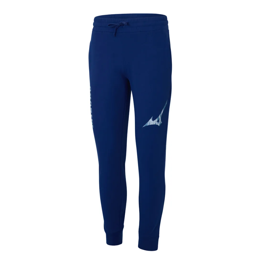 Mizuno BRUSH PRINT LOGOS TRAINING LONG PANTS MEN* Bottoms