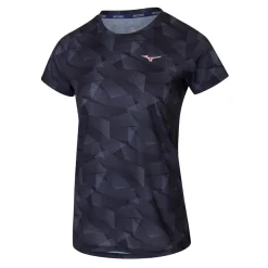 Mizuno FULL GRAPHIC PRINT RUNNING SLIM TEE WOMEN*Women Tops