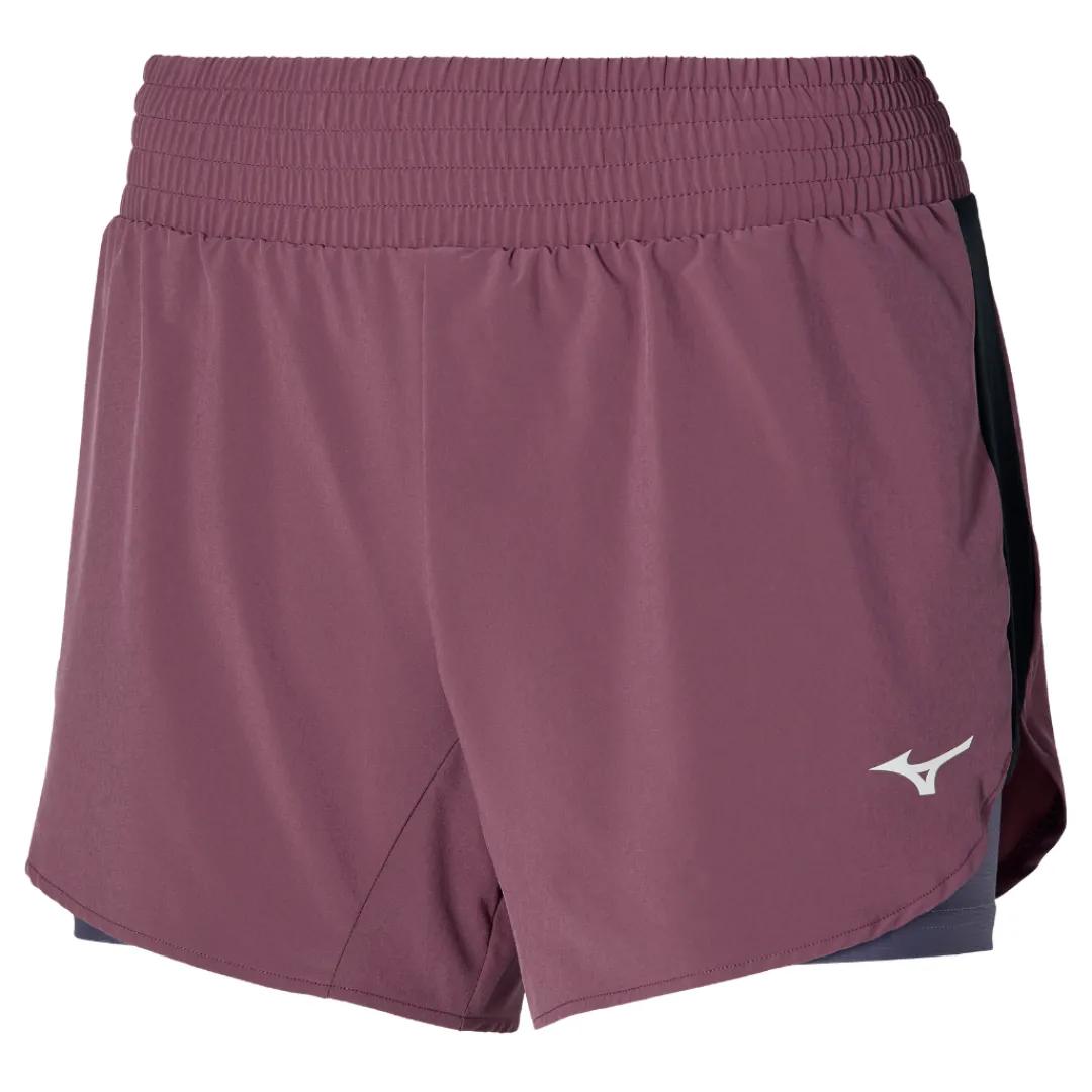 Mizuno 2IN1 4.5 SHORTS WOMEN*Women Bottoms