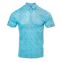 Mizuno JAPANESE SUMMER PRINT POLO MEN* Tops