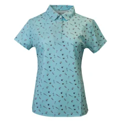 Mizuno JAPANESE SUMMER PRINT POLO WOMEN*Women Tops