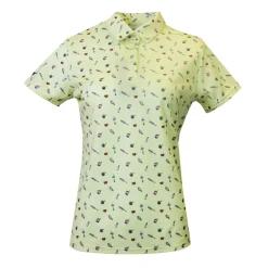 Mizuno JAPANESE SUMMER PRINT POLO WOMEN*Women Tops